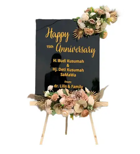 Papan Bunga Akrilik Bediwetan